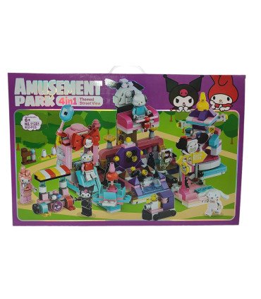 Великий конструктор для дівчаток 902+PCS 4 in 1 Amusement Park 11201