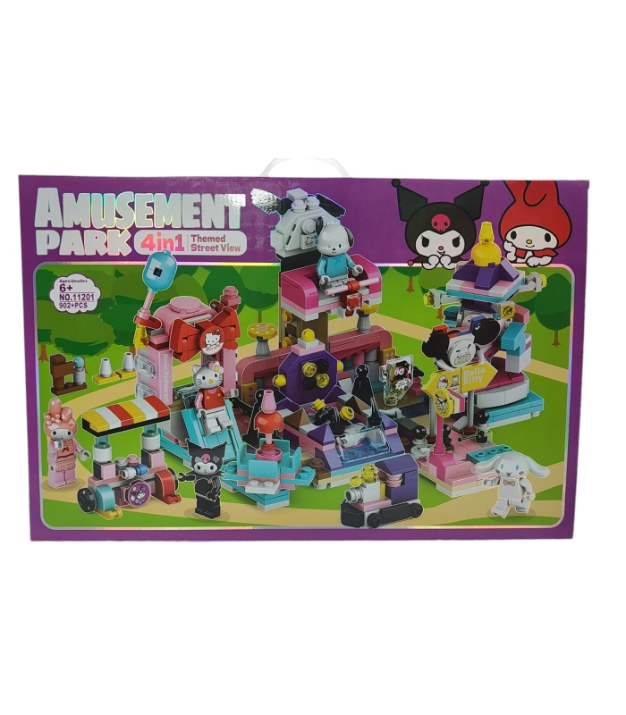 Большой конструктор для девочек 902+PCS 4 in 1 Amusement Park 11201