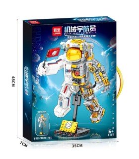 Конструктор Робот астронавт Космонавт Outer Space Astronauts 1038 PCS LEIBAO 8015 SK48-21 оптом, Leibao , 12,50 $