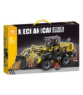 Механічний конструктор Екскаватор JCB 710PCS Mechanical LEIBAO 8308 SK48-22 оптом, Leibao , 16,00 $