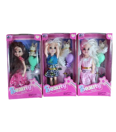 Дитячі ляльки Beauty Barbie з вихованцем та повітряною кулькою P11-2