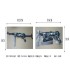 Пневматический пластмассовый автомат Airsoft Gun MP40+ SK51-14 оптом, Китайские игрушки оптом , 6,80 $