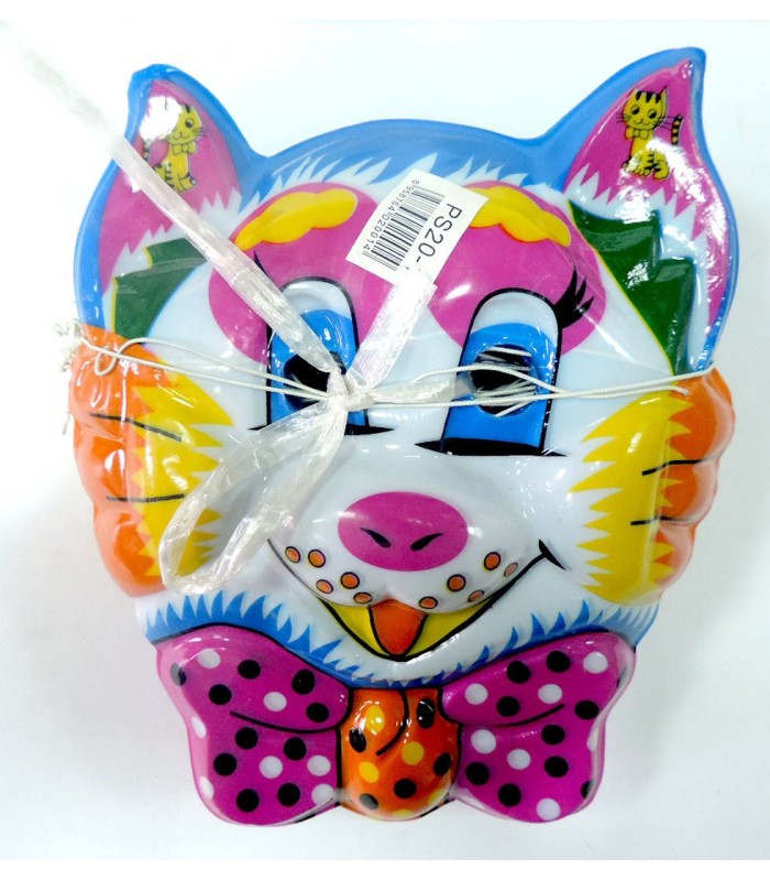 Дешевые пластиковые маски Кот PS20-1