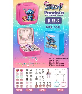 Набори для створення браслетів Pandora Stitch 40 аксесуарів з пакетом оптом, Stitch , 5,70 $