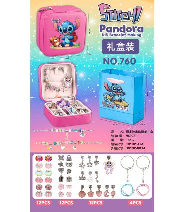 Набори для створення браслетів Pandora Stitch 40 аксесуарів з пакетом AA5-9
