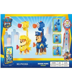 Щенячий патруль Кріпач Rubble та Гончик Чейз Chase Paw PATROL The movie PH338A SK35-37 оптом, PAW Patrol , 5,30 $