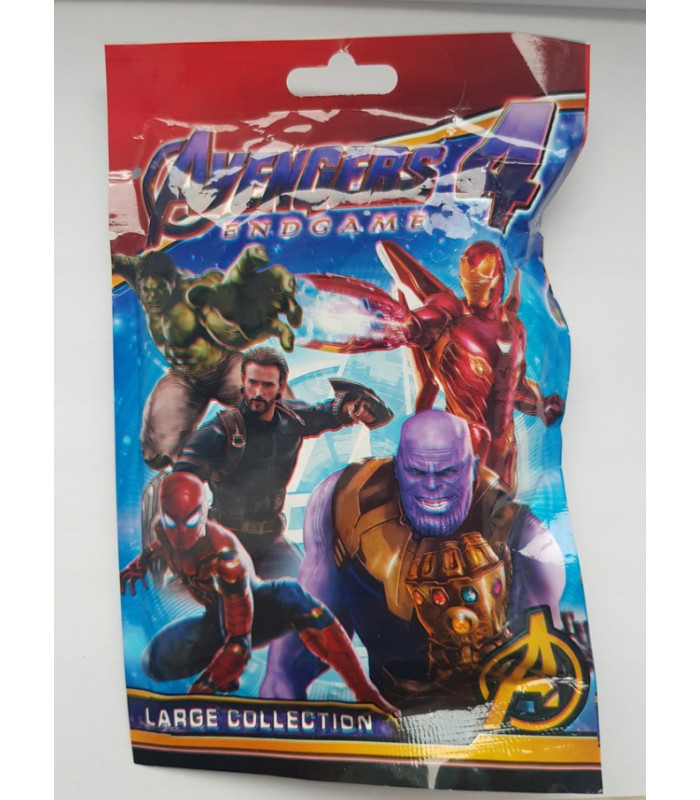 Набор фигурки Avengers Marvel и 3 карточек Мстители в пакетиках AA14-14