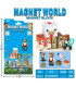 Магнитный конструктор Майнкрафт Magnet world на блистере 3 кубика и фигурка Minecraft AA15-6 оптом, Minecraft , 0,95 $