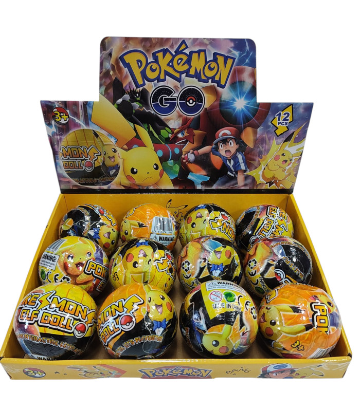 Герои Покемон Pokemon в шаре сюрпризе AA14-19