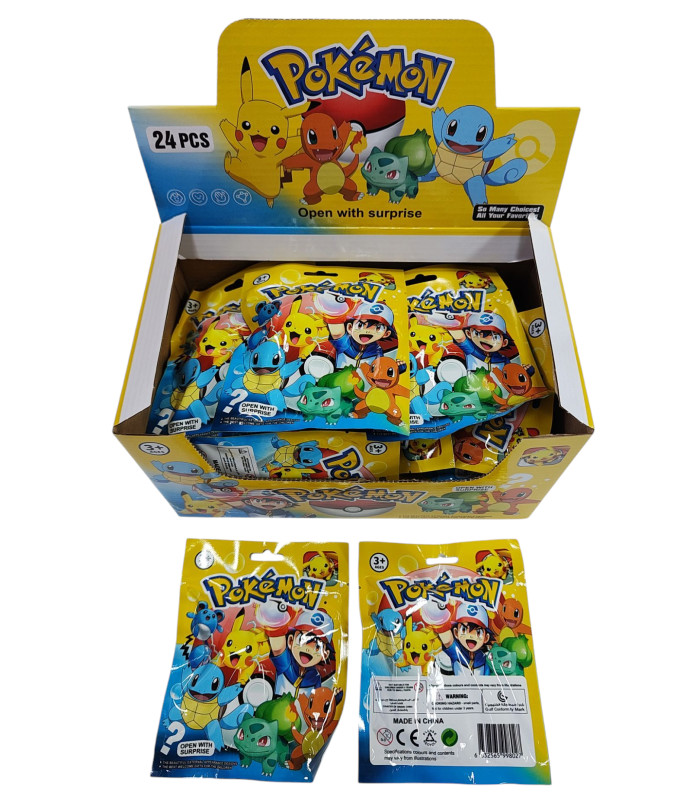 Подарунковий набір фігурки Покемона Пікачу та 3 карток Pokemon AA14-10