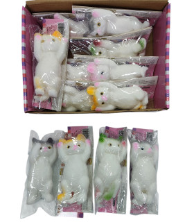 Антистреси сквіші пухнасті хутряні великі Коти AA21-3 оптом, SQUISHY Сквиши , 1,35 $