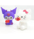 Іграшки антистреси Kuromi та Hello Kitty зі свистком AA21-9