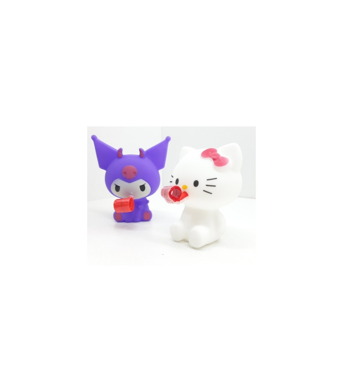 Іграшки антистреси Kuromi та Hello Kitty зі свистком AA21-9