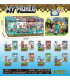 Подарочные наборы Майнкрафт с фигуркой и оружием My Word LED Minecraft Magnet светящийся AA15-1 оптом, Minecraft , 0,90 $