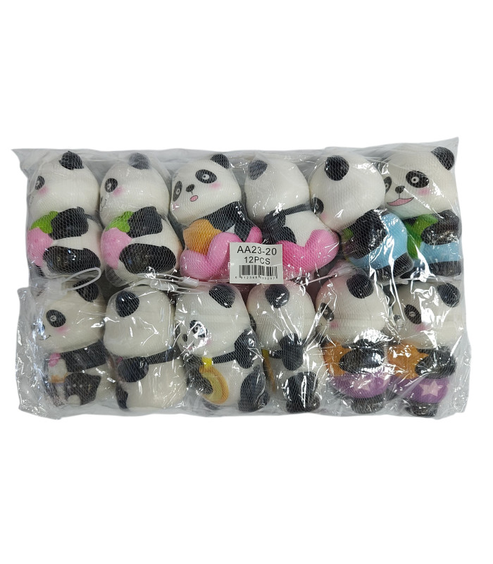 Антистрессы сквиши SQUISHY Панда AA23-20