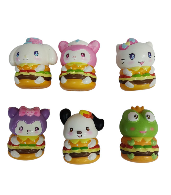 Антистрес сквиши SQUISHY Бургер Санрио Sanrio AA23-7