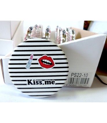 Жіночі косметичні дзеркала Kiss me PS22-10 купити оптом