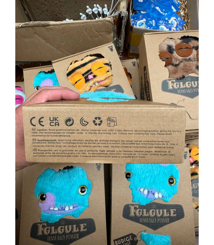 М'які іграшки Фуглери Fuggler 11 героїв WD011 оптом, Китайские игрушки оптом , 5,00 $