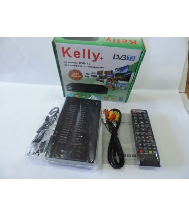 Цифровий ТВ тюнер металевий Kelly+ DVB-Т2 купити оптом