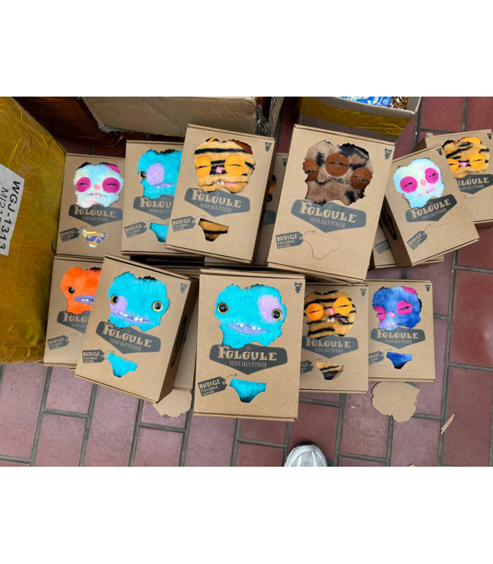 М'які іграшки Фуглери Fuggler 11 героїв WD011 оптом, Китайские игрушки оптом , 5,00 $