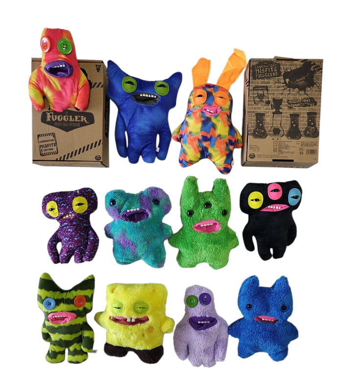 М'які іграшки Фуглери Fuggler 11 героїв WD011 оптом, Китайские игрушки оптом , 5,00 $