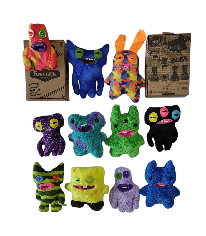 М'які іграшки Фуглери Fuggler 11 героїв WD011 оптом, Китайские игрушки оптом , 5,00 $