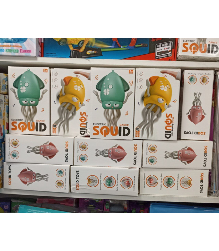 Танцующий Осьминог Кальмар Dancing Squid Octopus
