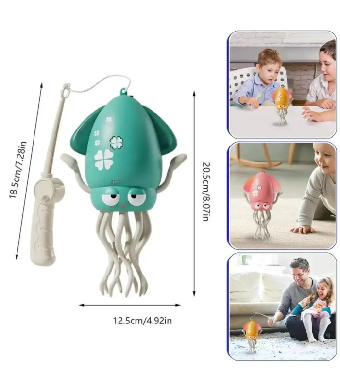 Танцующий Осьминог Кальмар Dancing Squid Octopus