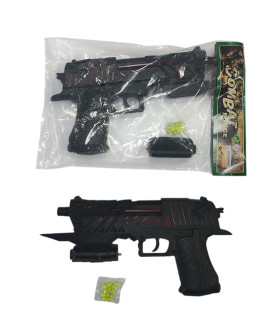 Дитячий пістолет зі штик-ножем та прицілом HK-007B-M SK51-10 оптом, Китайские игрушки оптом , 2,40 $