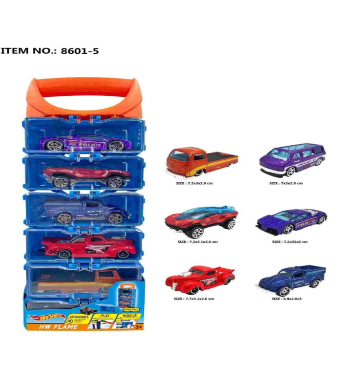 Металеві машинки Hot Wheels 6in1 SK35-33 оптом, Hot Wheels , 5,30 $