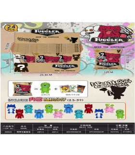 Коллекционные монстрики Fuggler (Фуглеры) в пакетиках AA32-1 оптом, Китайские игрушки оптом , 0,35 $