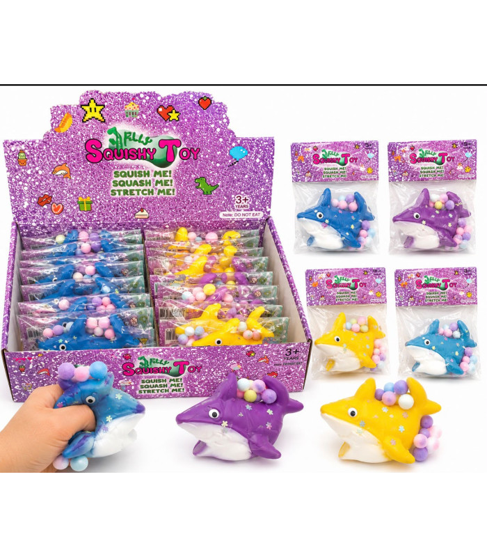 Антистресс Акула Shark Squishy