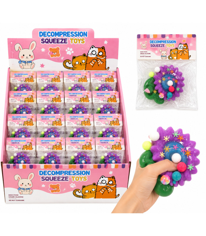 Антистрессы Цветы Flower Squishy BB18-12