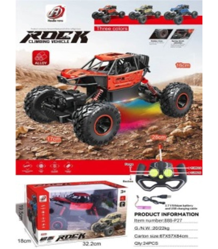 Джип вездеход Rock 4WD X-K Climbing Vehicle BB32-6