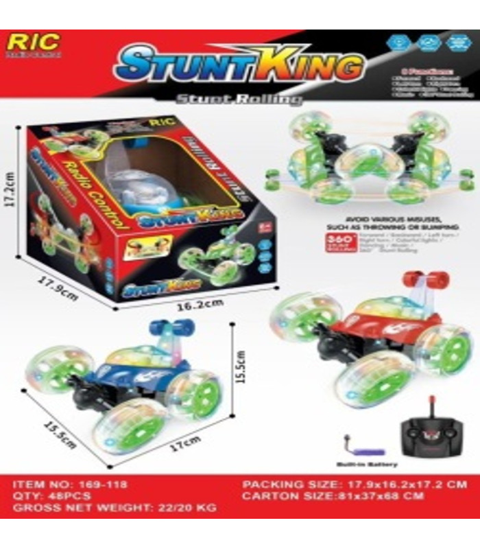 Машина перевертыш вездеход на радиоуправлении Stunt King Rolling BB32-23