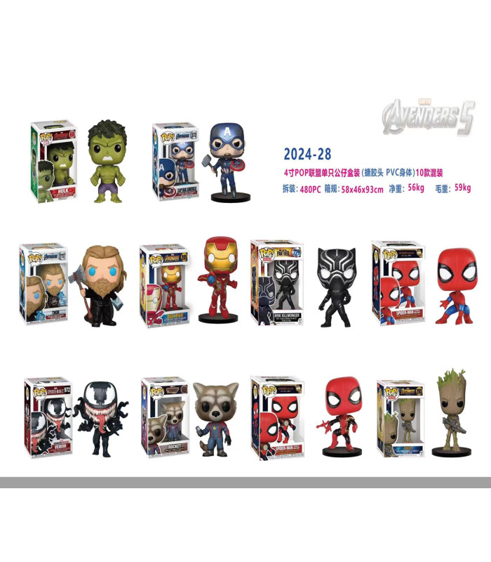 Детские игрушки Марвел Funko POP! Figure Marvel Avengers BB35-3