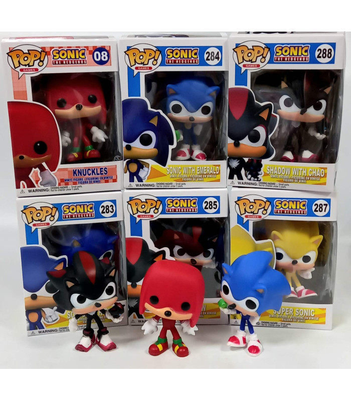 Фигурки Соник Funko POP! Figure Sonic BB35-4